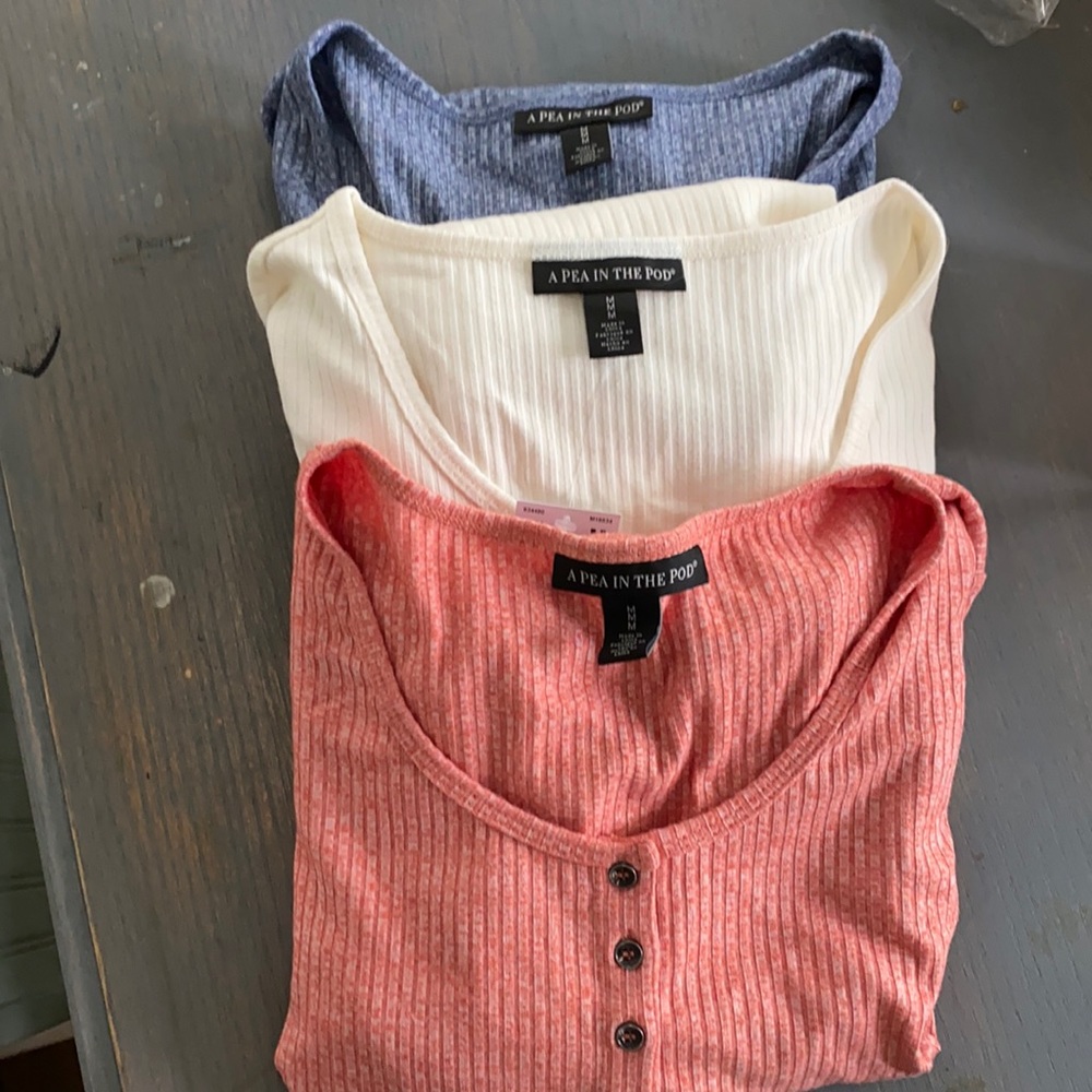 Motherhood maternity Henleys in Medium